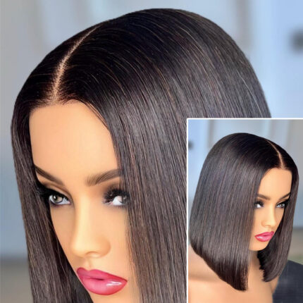 Vietnamese Bone Straight Super Bob Wig